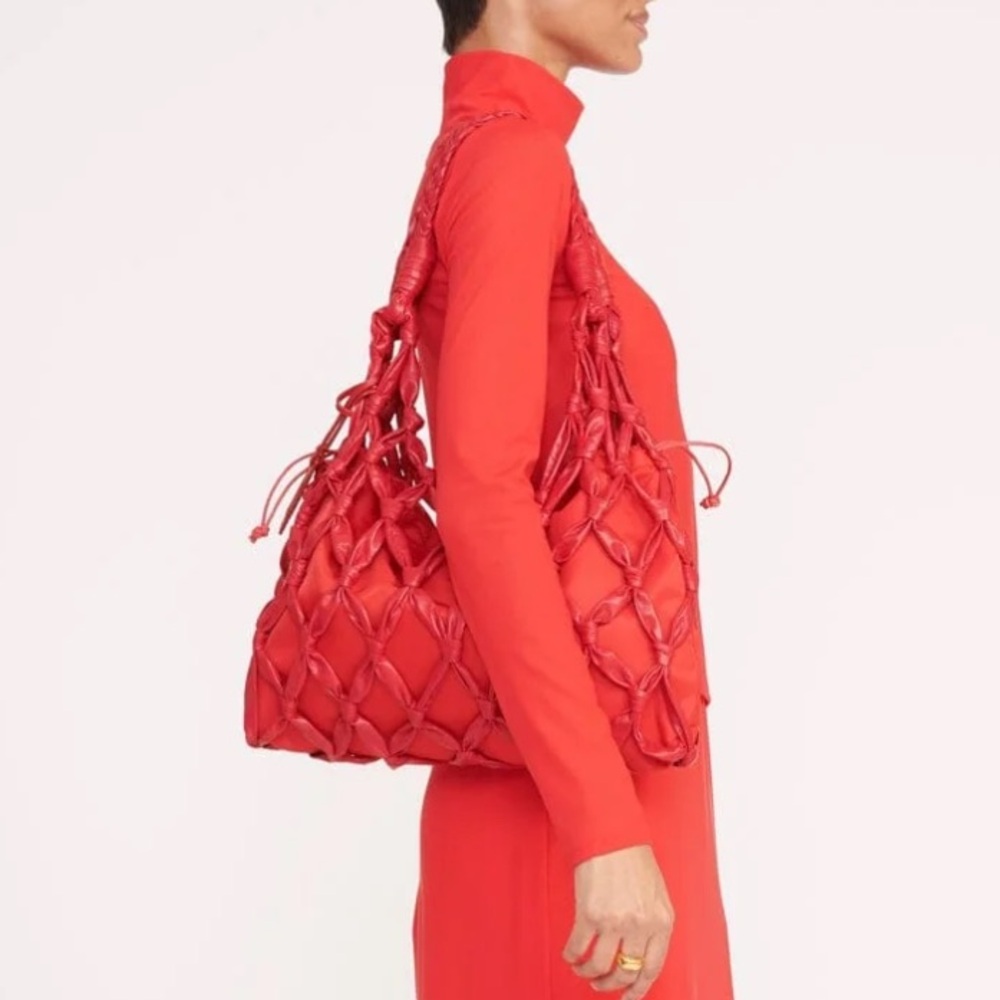 Staud Red Rose Hitch shoulder bag